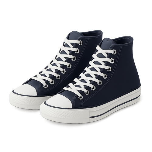 Canvas High-Tops - Ardeynor Shoes