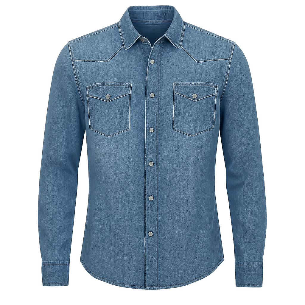 Denim Utility Shirt - Ardeynor Shirts