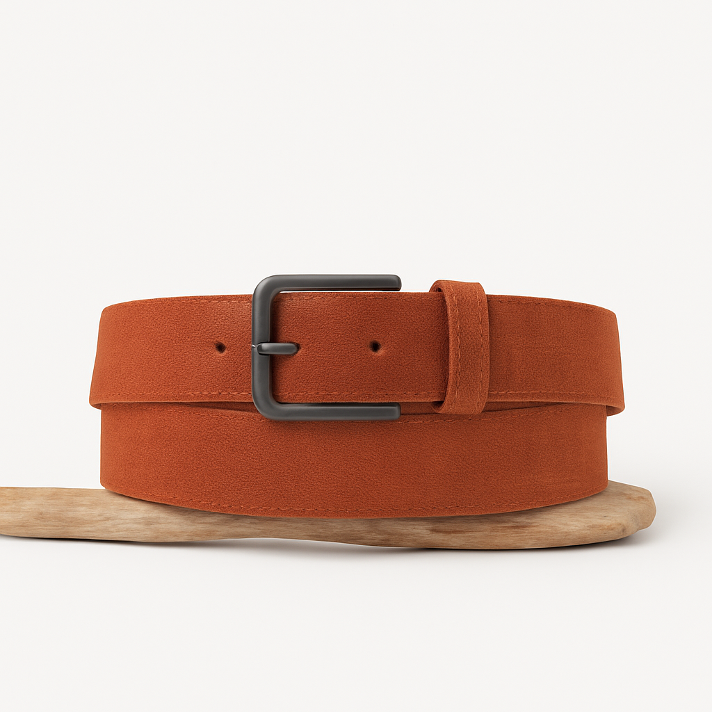 Rust Linen Belt - Ardeynor Belts