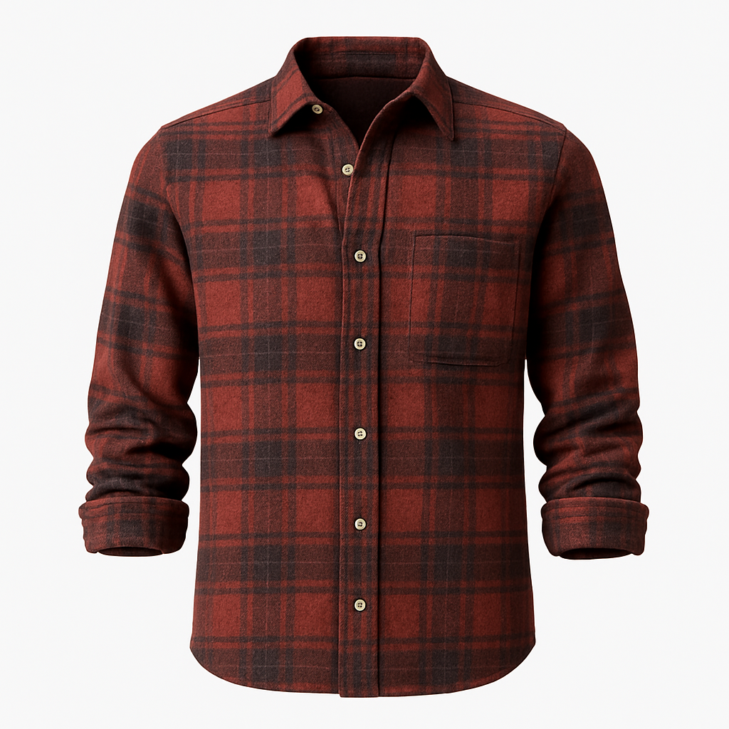 Wool Plaid Shirt - Ardeynor Shirts